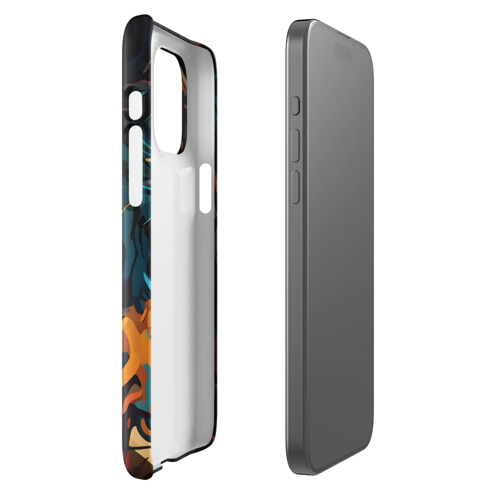 Tropical Enigma: A Wildlife Quartet | Phone Case |  15 Pro Max | Snap Case | Glossy