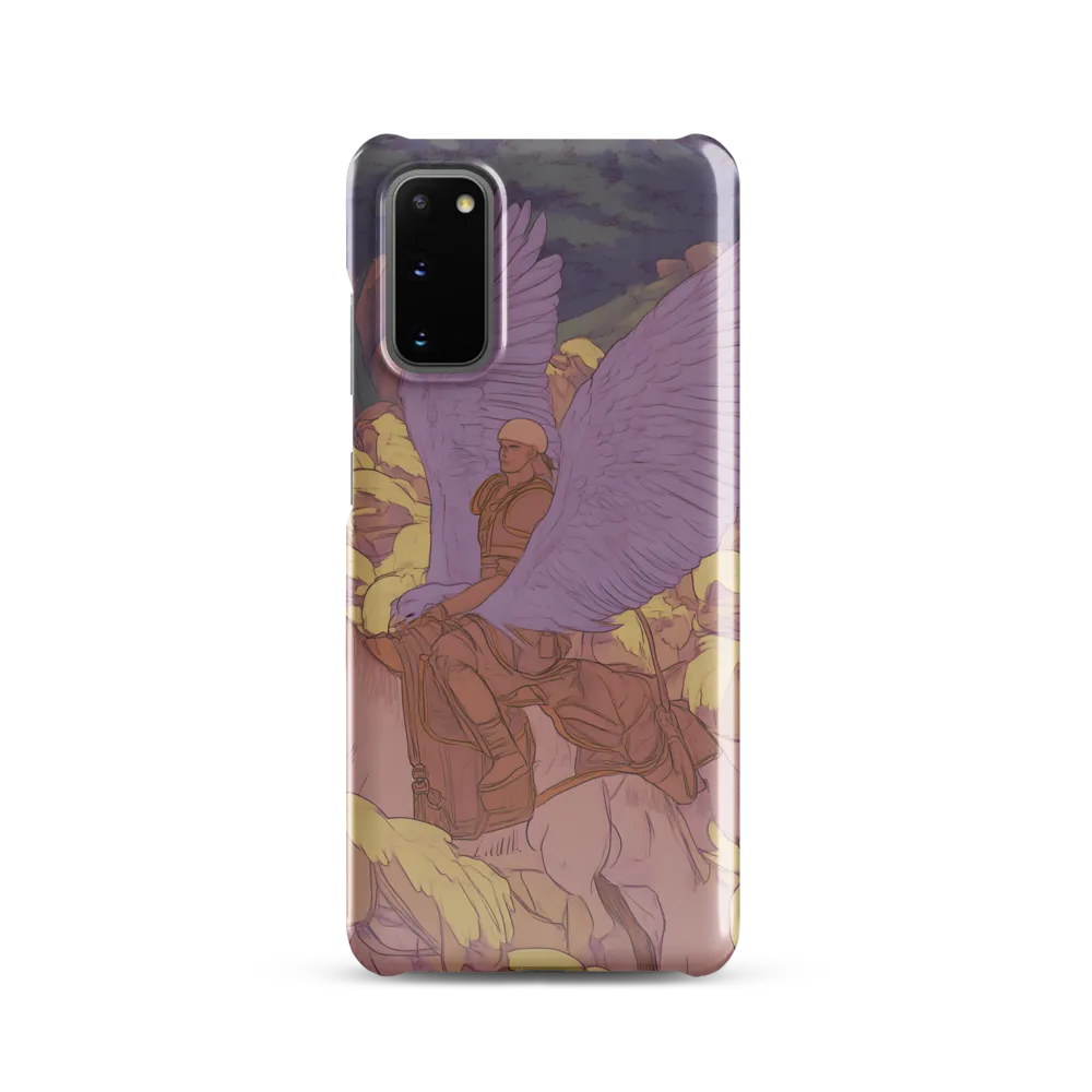 The Winged Guardian | Phone Case |  S20 | Snap Case | Glossy