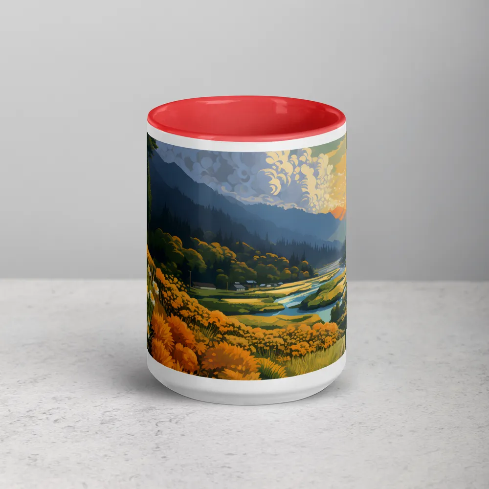 Tranquil Valley at Dusk