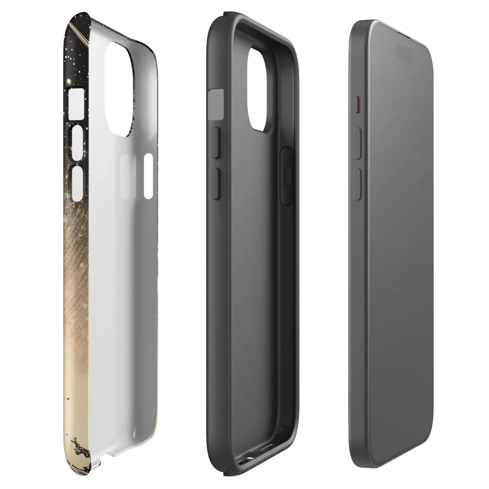 Journey Through the Cosmos | Phone Case |  15 Plus | Tough Case | Matte