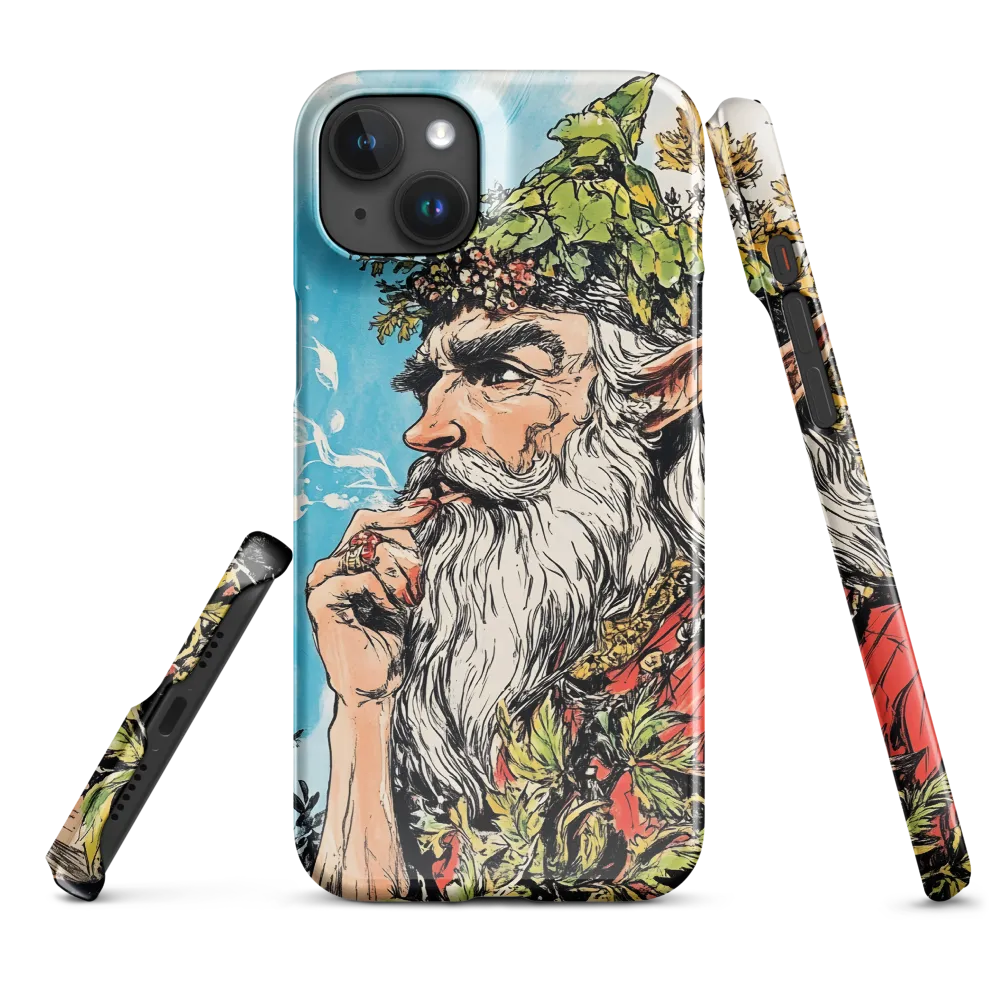 Wisdom of the Nature Spirit | Phone Case |  15 Plus | Snap Case | Glossy