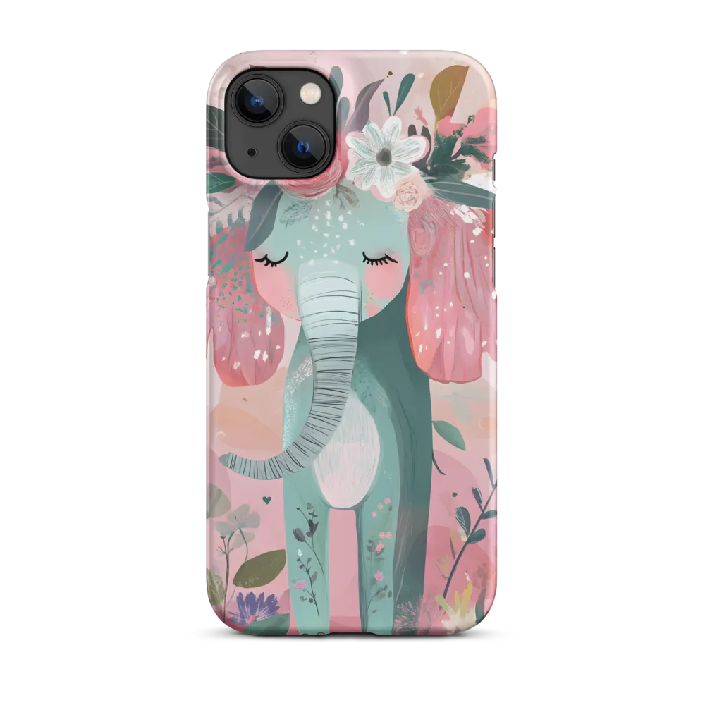 Whimsical Elephant in Bloom