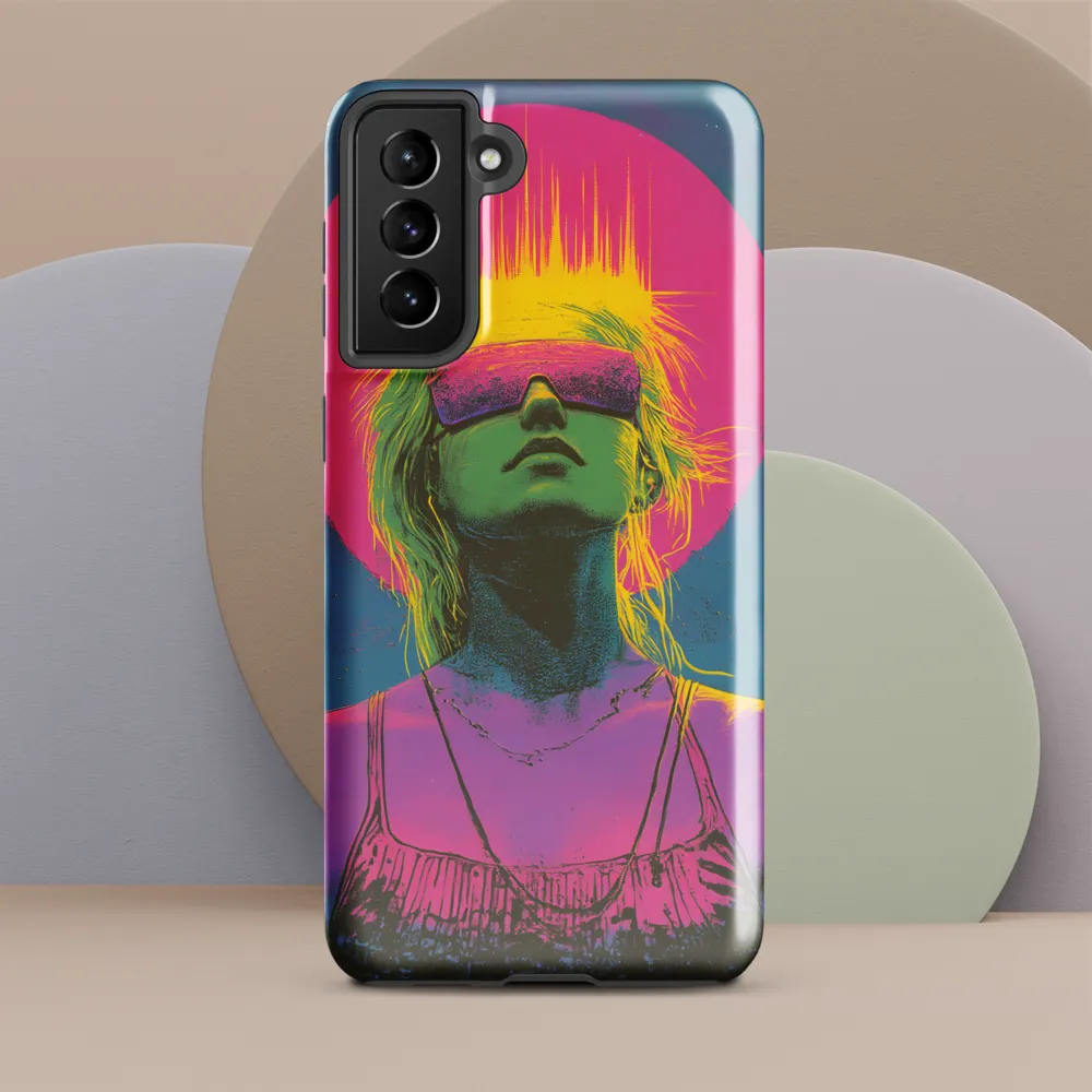 Neon Dreams: Portrait of a Modern Muse