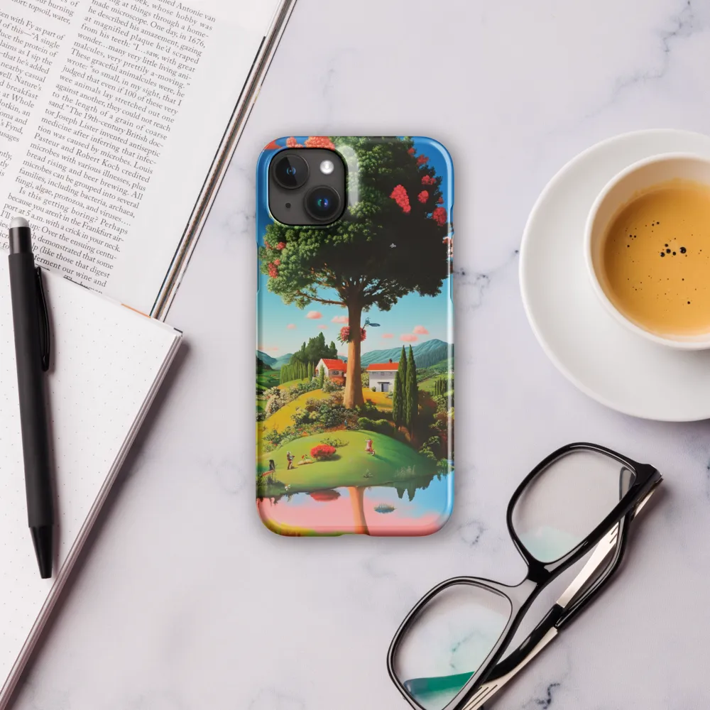 Whimsical Harmony of Nature | Phone Case |  15 Plus | Snap Case | Glossy