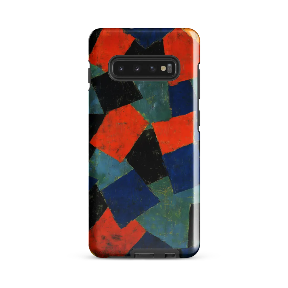 Dynamic Geometry in Color | Phone Case |  S10 Plus | Tough Case | Glossy