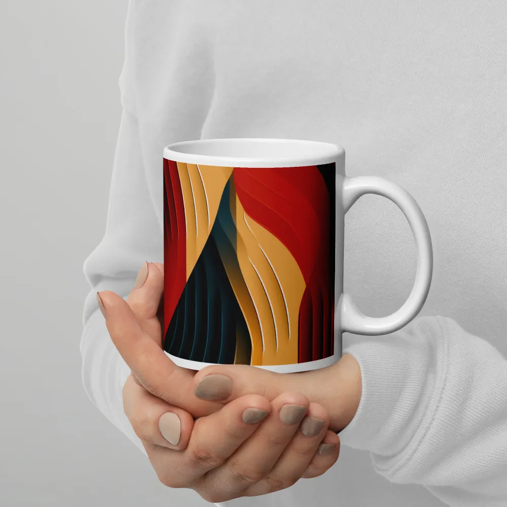 Dynamic Waves of Color | Mugs | Multiple Sizes & Colors