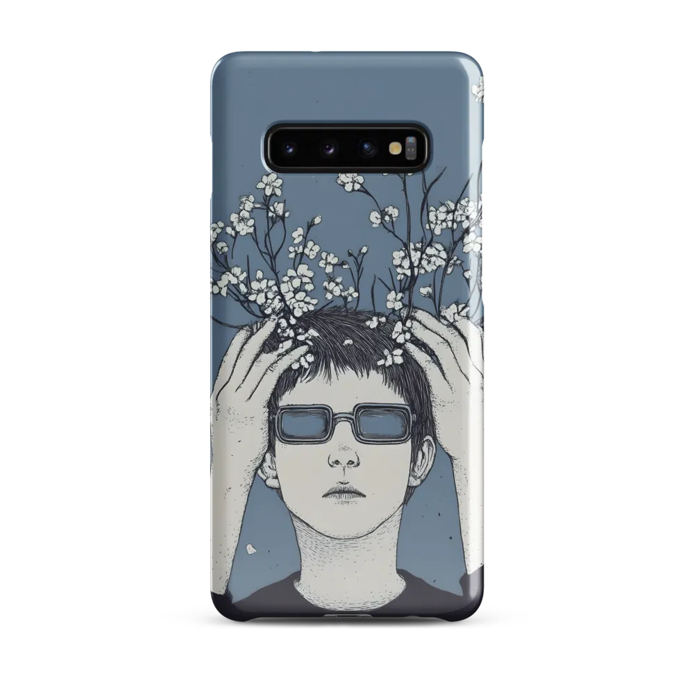 Blossoms of Contemplation | Phone Case |  S10 Plus | Snap Case | Glossy