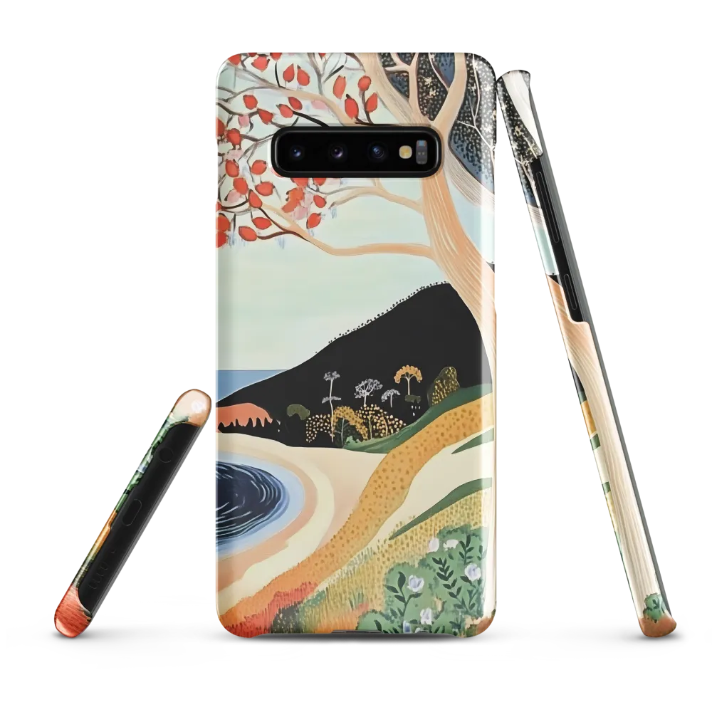 Tranquil Coastline Dream | Phone Case |  S10 Plus | Snap Case | Glossy