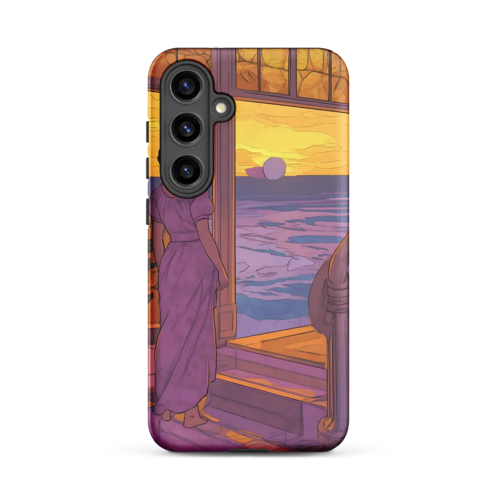 Whispers of the Sunset | Phone Case |  S24 Plus | Tough Case | Matte