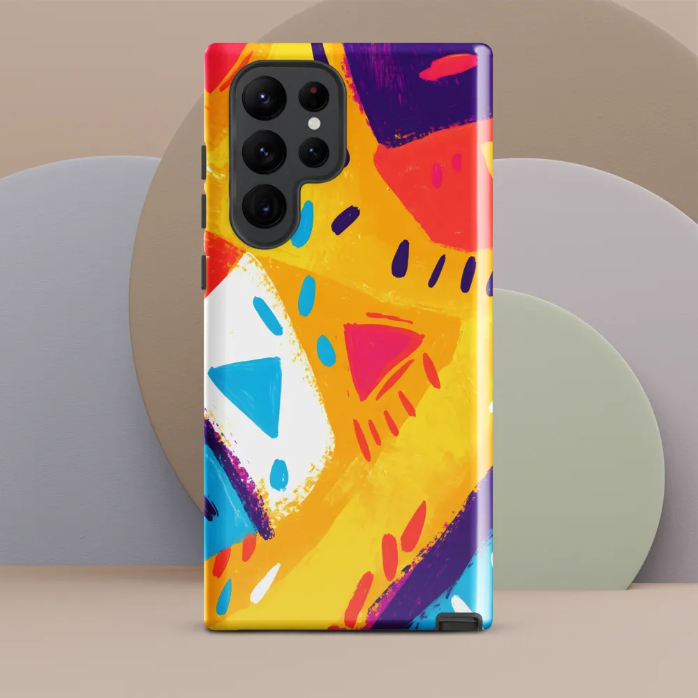 Playful Geometries | Phone Case |  S22 Ultra | Tough Case | Glossy