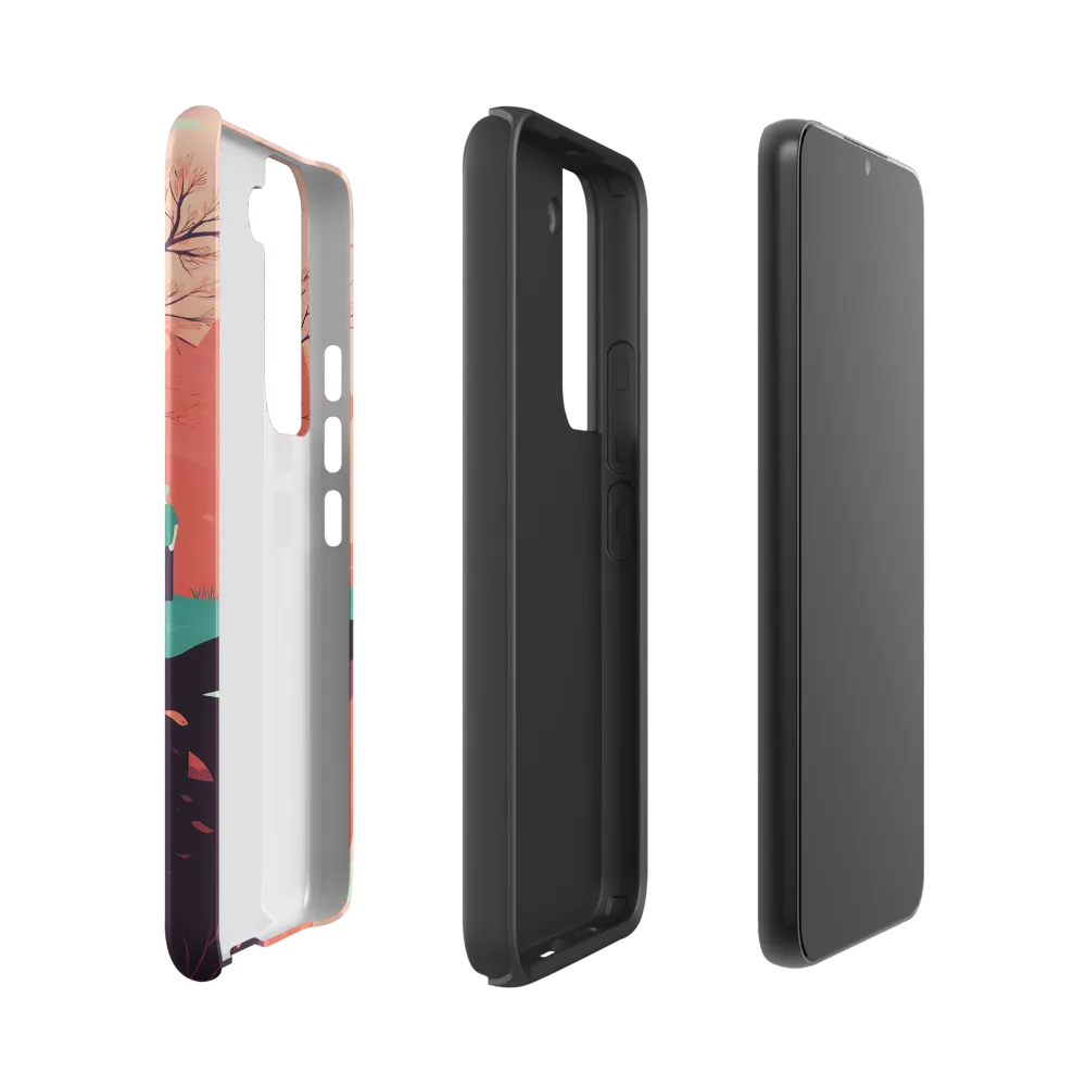 Contemplating Solitude | Phone Case |  S22 | Tough Case | Matte
