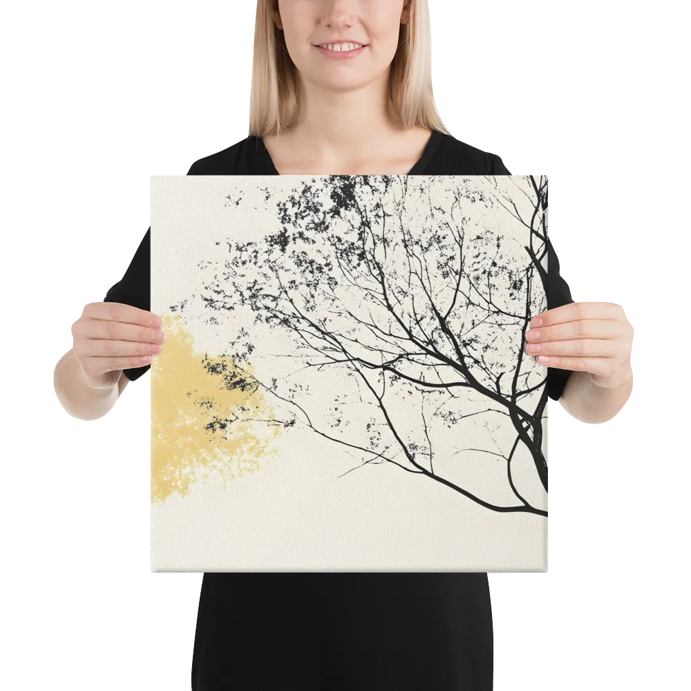 Whispers of Solitude | Canvas | 16″×16″
