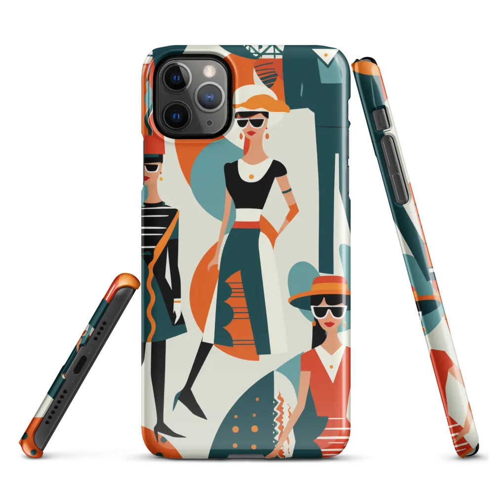 Chic Figures in Pop Art | Phone Case |  11 Pro Max | Snap Case | Glossy