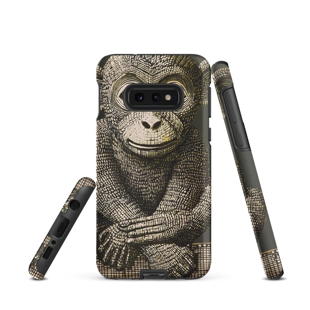 Intricate Primate Portrait