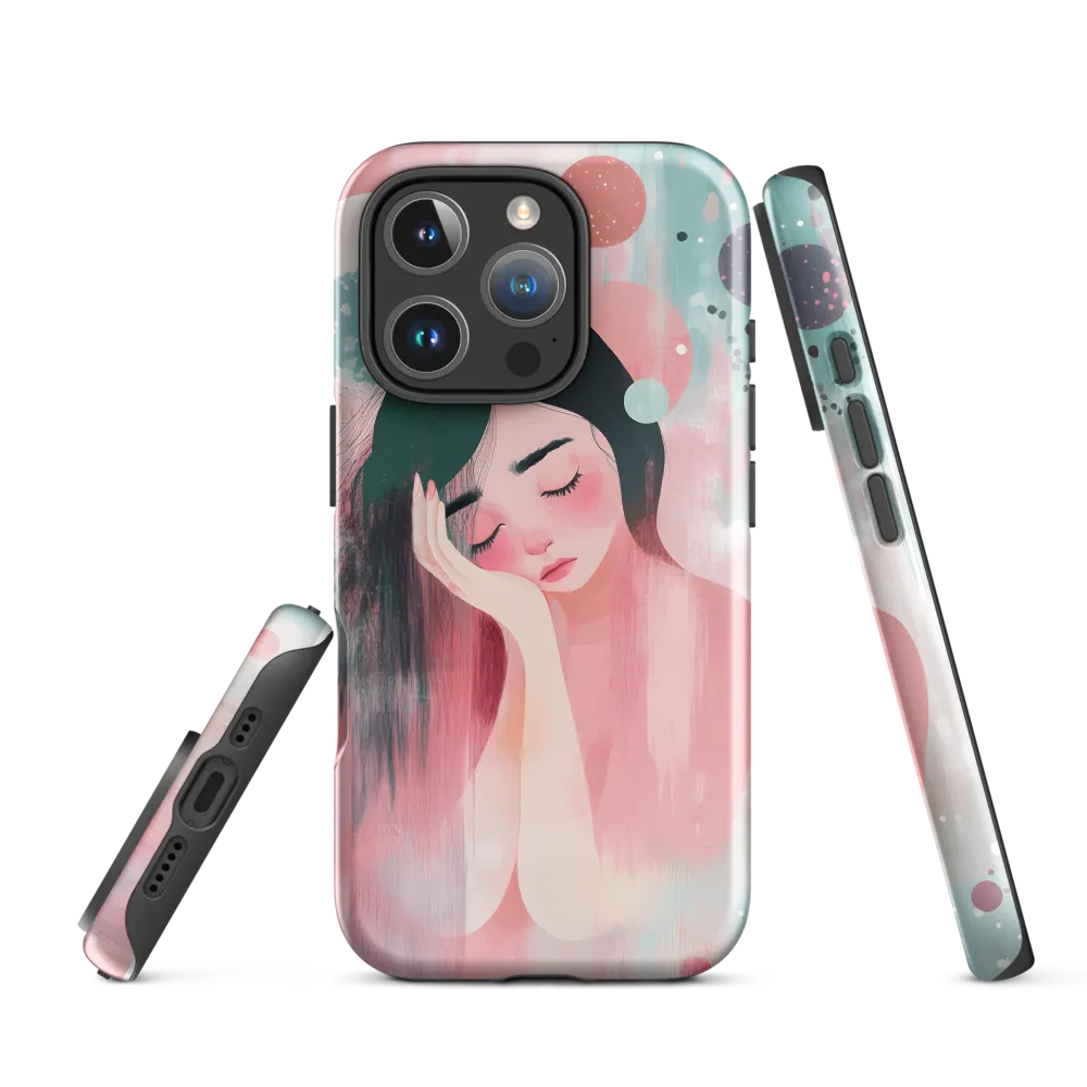 Whispers of Melancholy | Phone Case |  16 Pro | Tough Case | Glossy