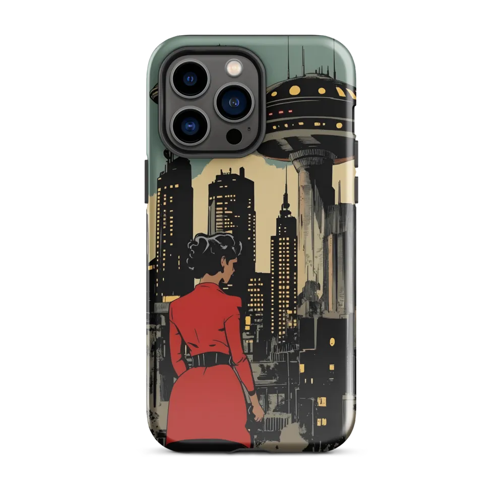 Envisioning Tomorrow: A Retro Futuristic Landscape