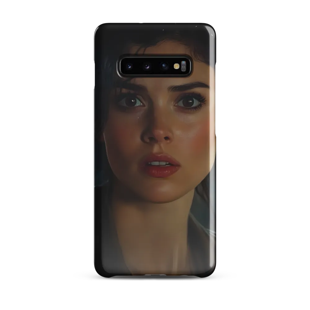 Gaze of Intensity | Phone Case |  S10 Plus | Snap Case | Glossy