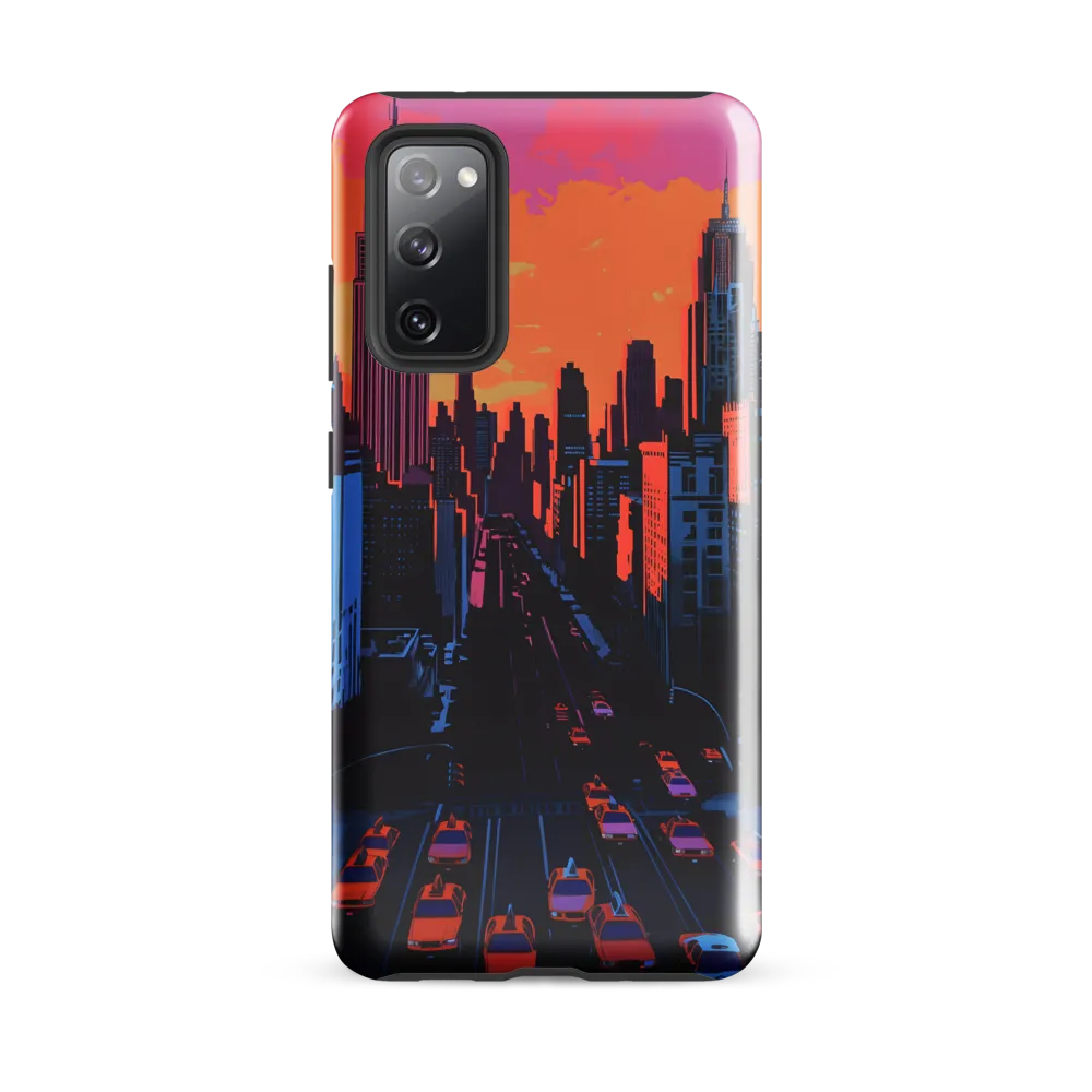Sunset Over Skyscrapers