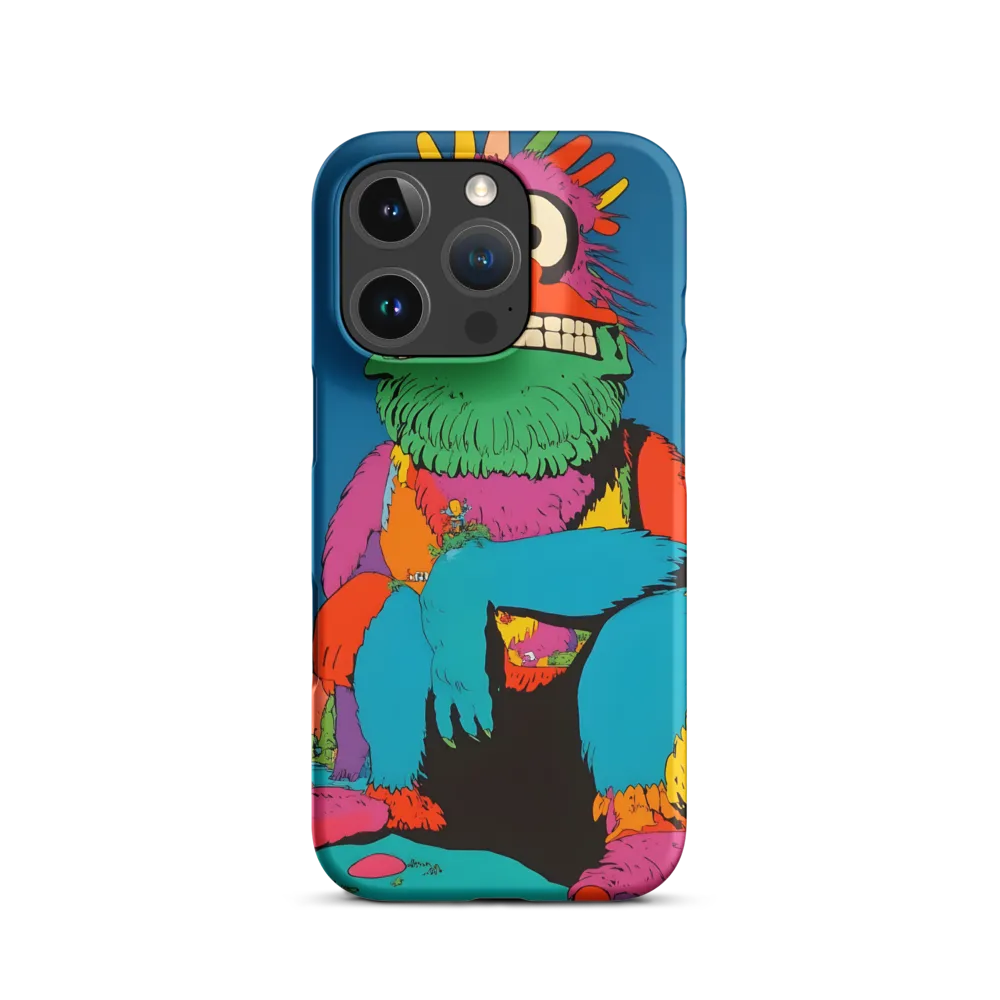 Whimsical Giant: A Playful Monster Encounter | Phone Case |  16 Pro | Snap Case | Matte