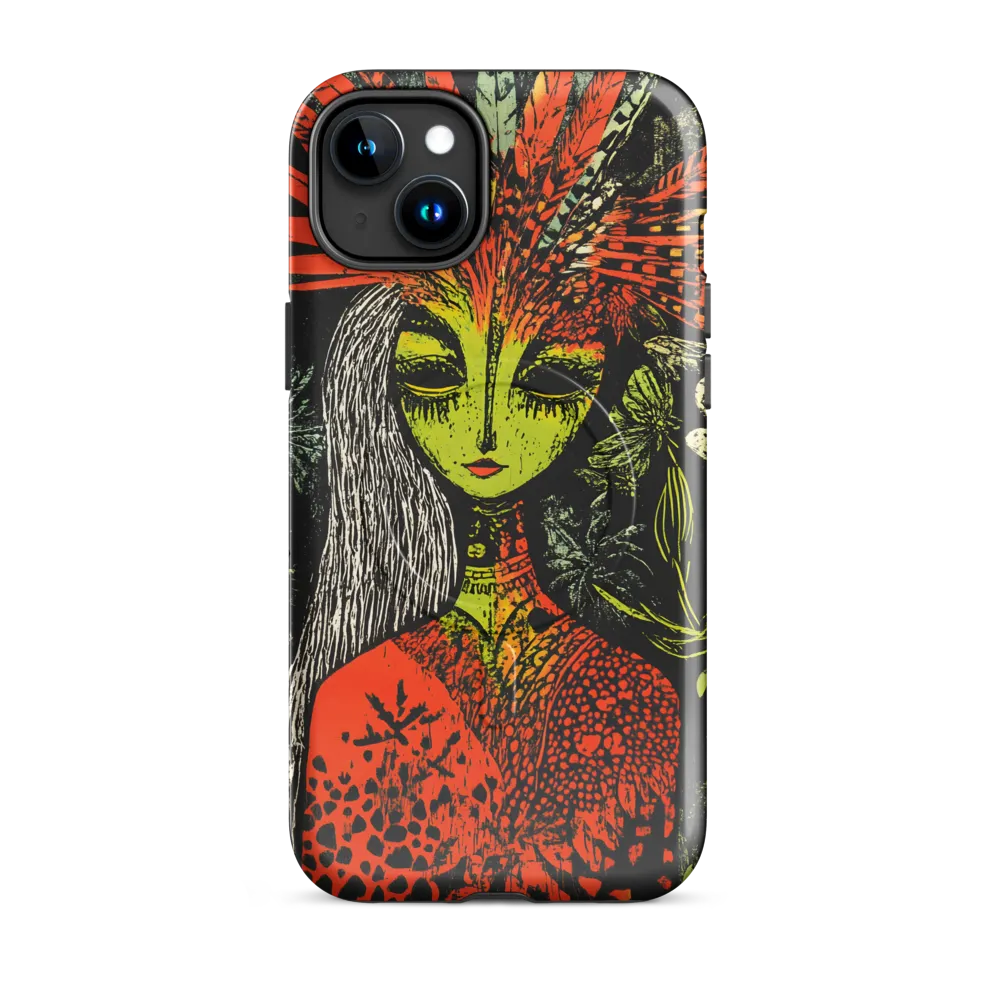 Mystical Flora: A Surreal Portrait