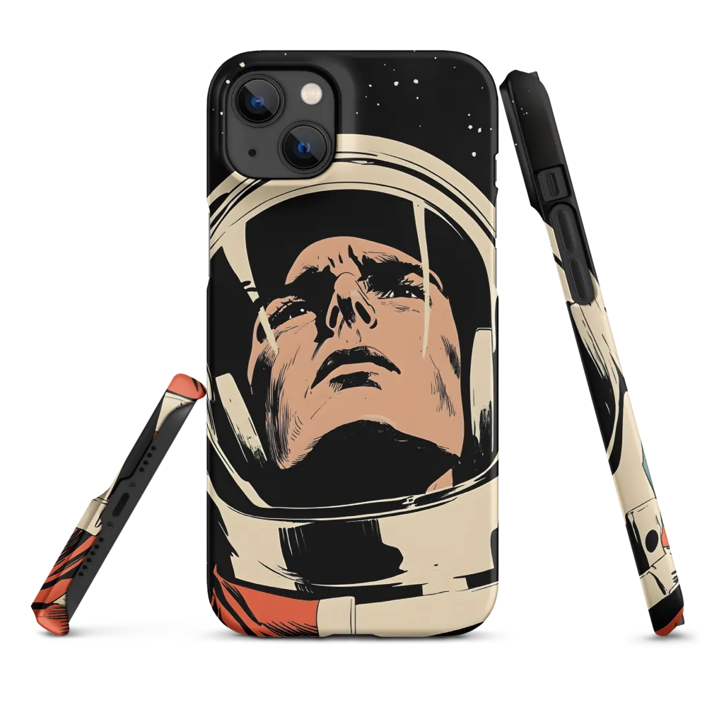 Gaze of the Astronaut | Phone Case |  14 Plus | Snap Case | Matte