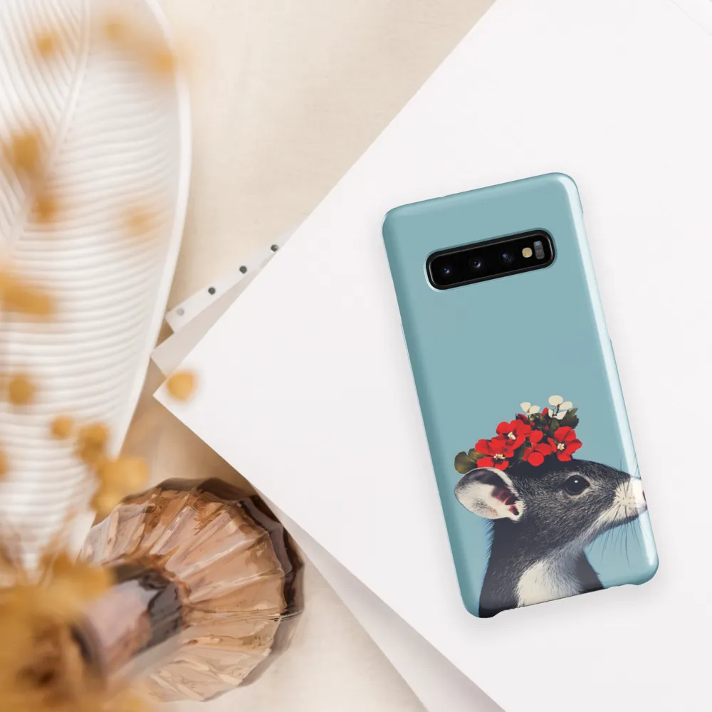 Whimsical Flora: A Mouse's Floral Crown