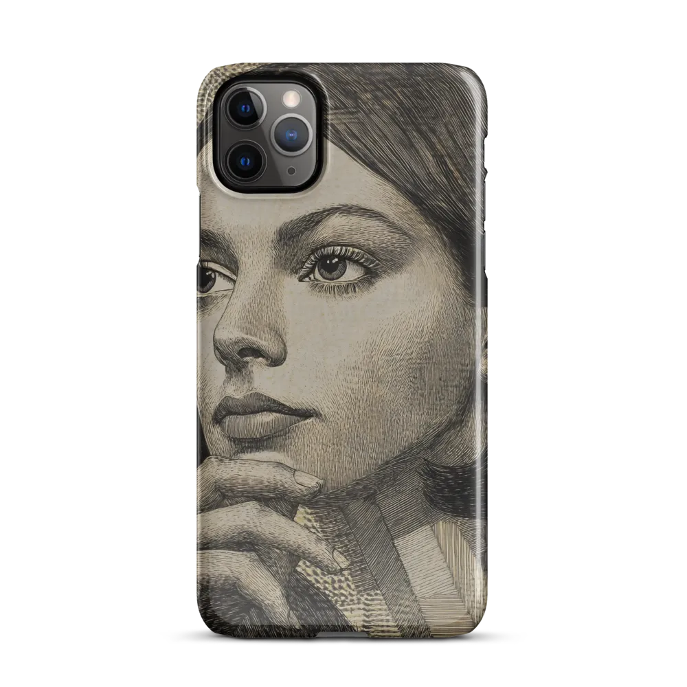 Contemplative Reflection | Phone Case |  11 Pro Max | Snap Case | Glossy