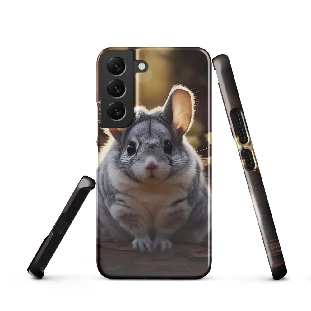 Curious Chinchilla in the Forest