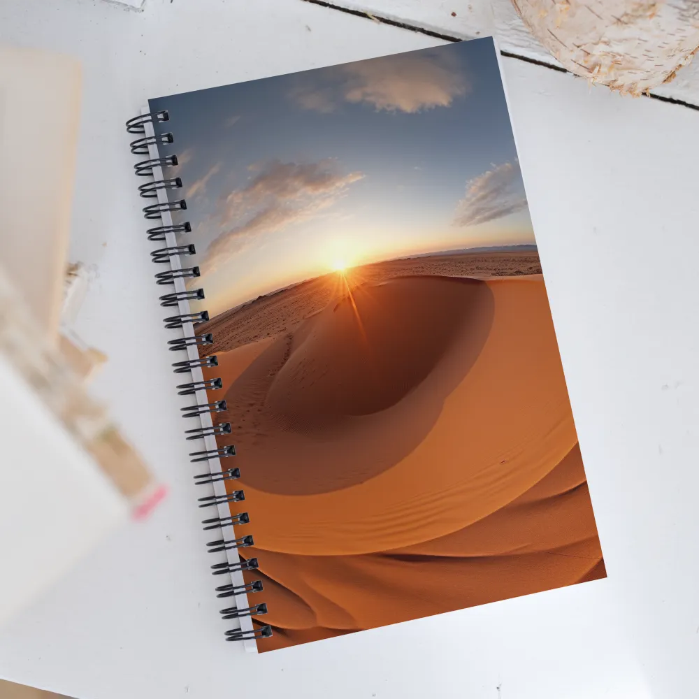 Serenity in Sand | Spiral Notebook