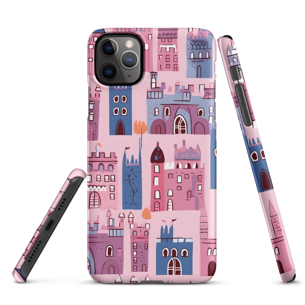 Whimsical Castles: A Playful Tapestry | Phone Case |  11 Pro Max | Snap Case | Matte