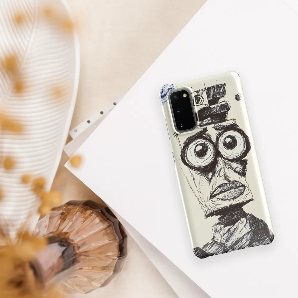 Abstract Surrealist Figure in Cubism