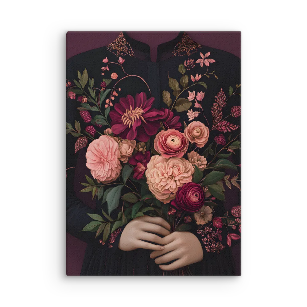 Botanical Elegance | Thin Canvas | 20″×28″