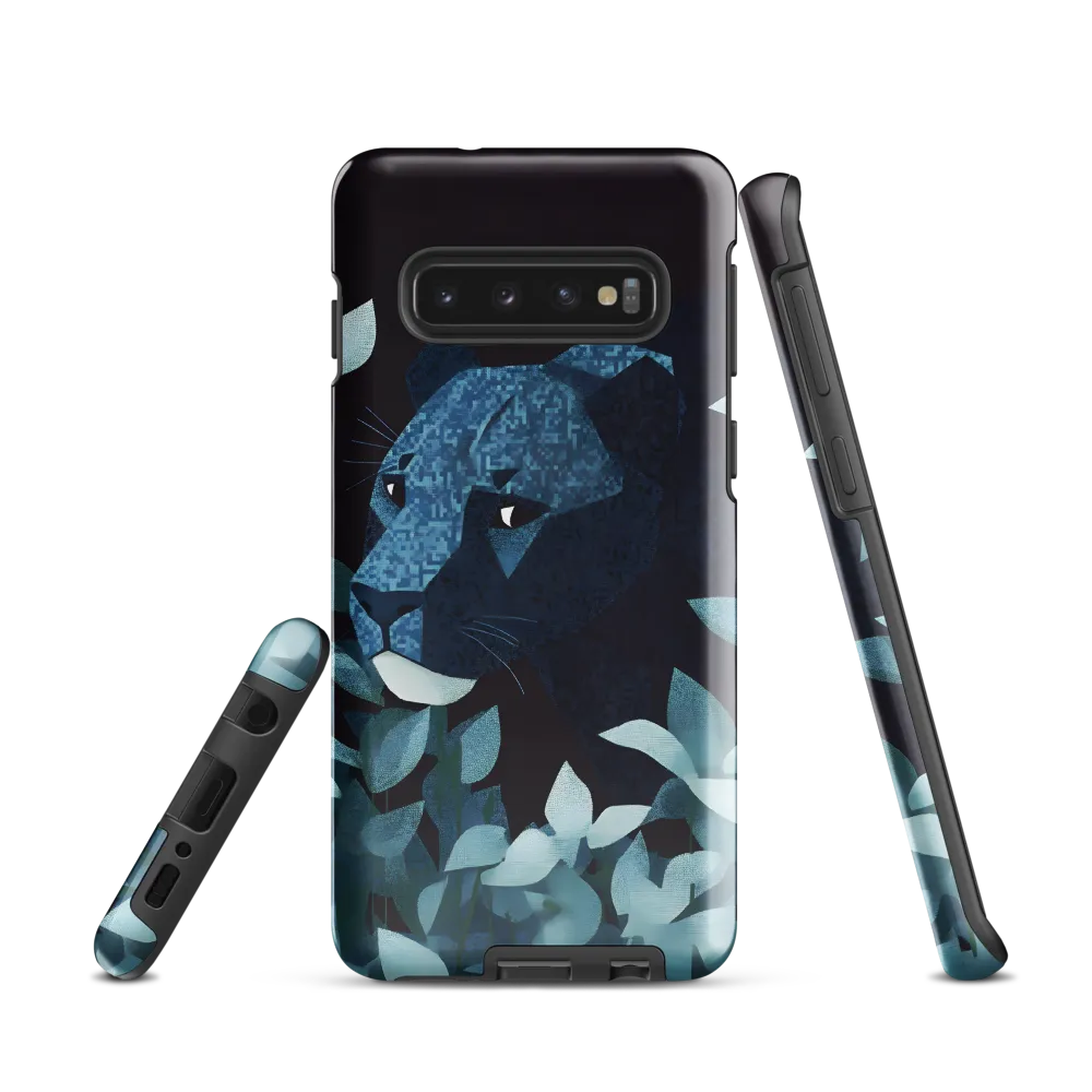 Lurking Blue: The Panther's Gaze