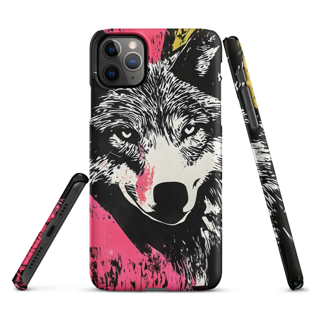 Intense Gaze of the Wolf