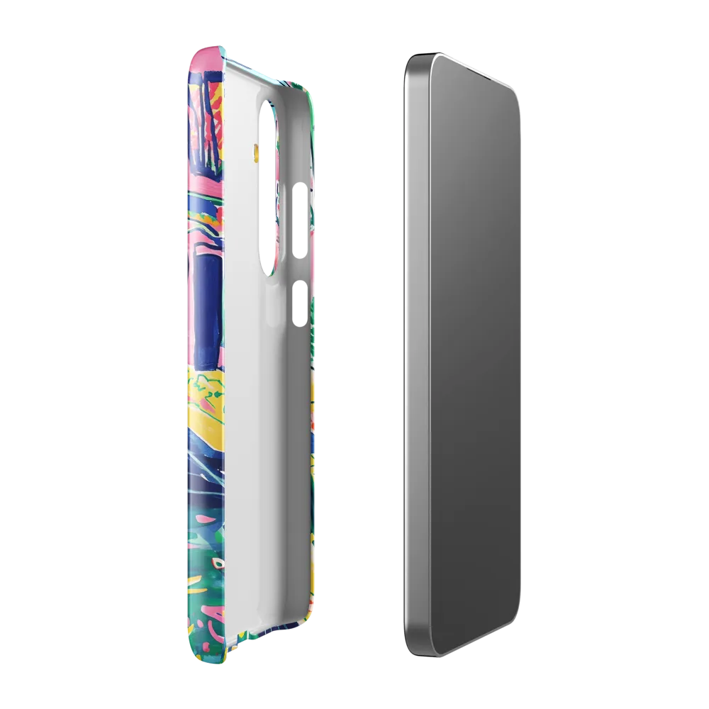 Dreamy Street in Vibrant Hues | Phone Case |  S24 Plus | Snap Case | Glossy