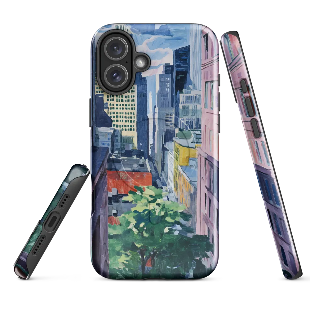 Urban Symphony: A Cityscape in Color