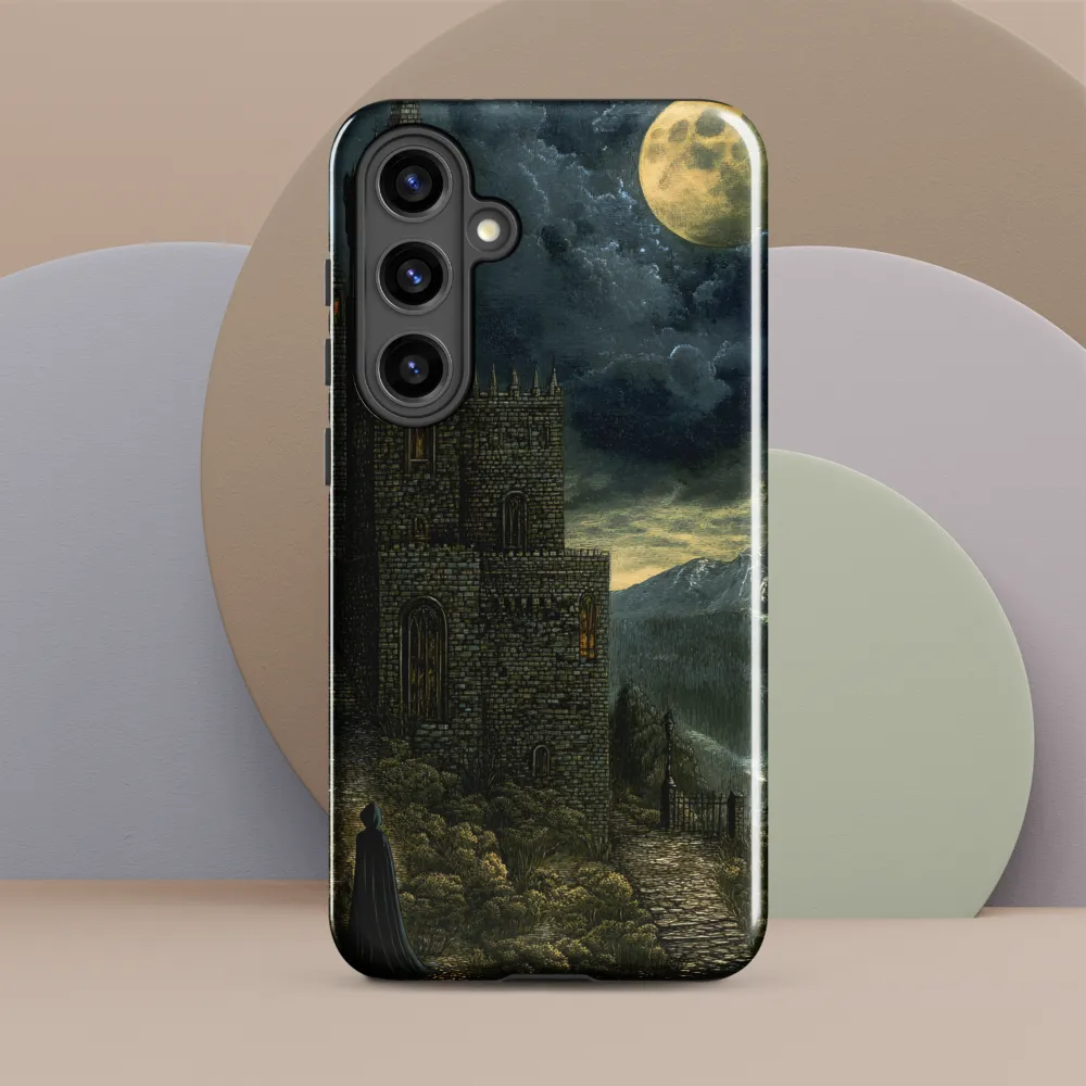 Whispers of the Moonlit Castle | Phone Case |  S24 Plus | Tough Case | Glossy