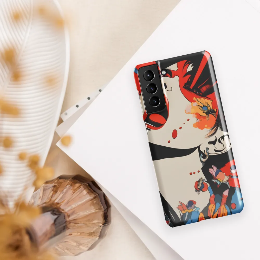 Vibrant Expression | Phone Case |  S21 Plus | Snap Case | Glossy