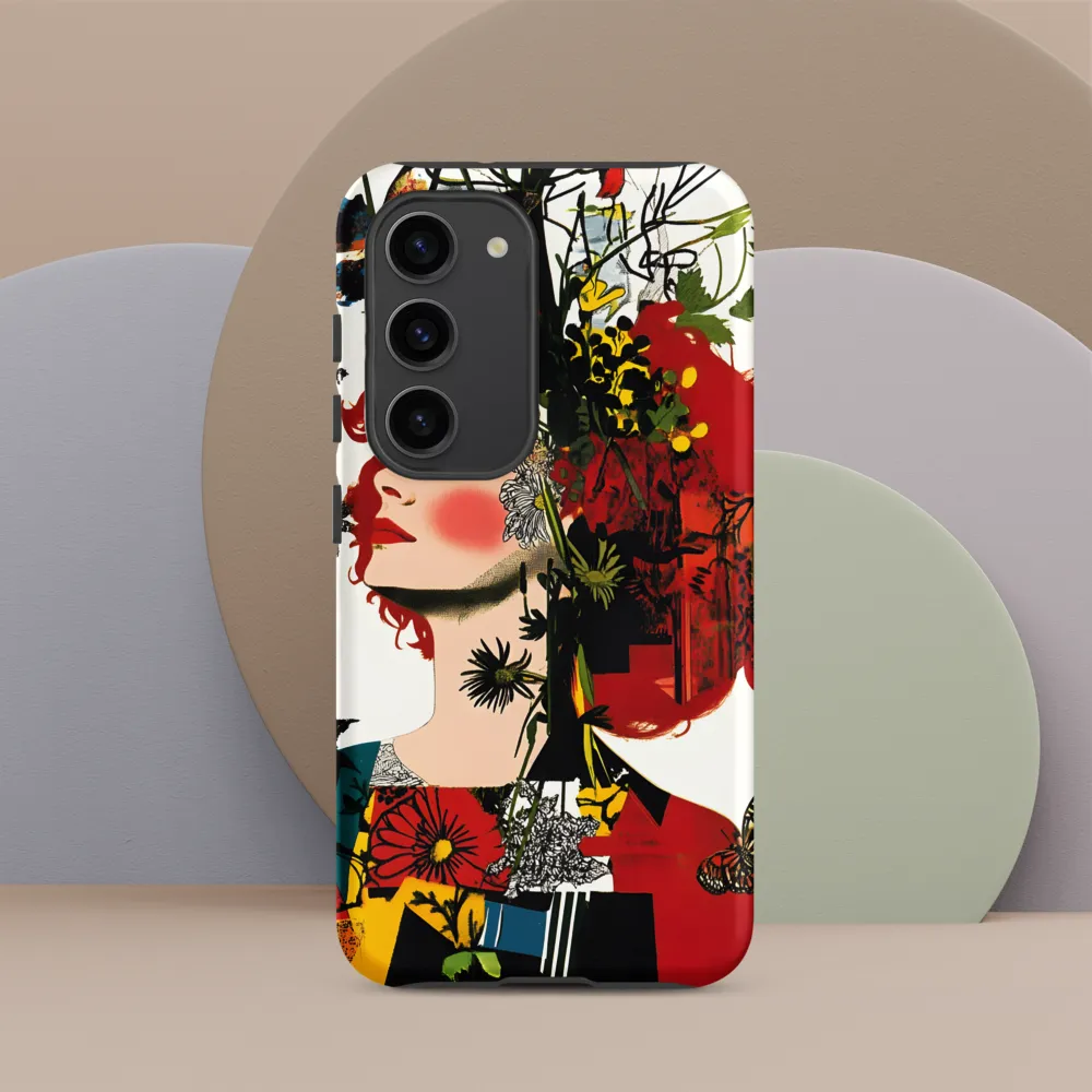 Floral Dreams | Phone Case |  S23 | Tough Case | Matte