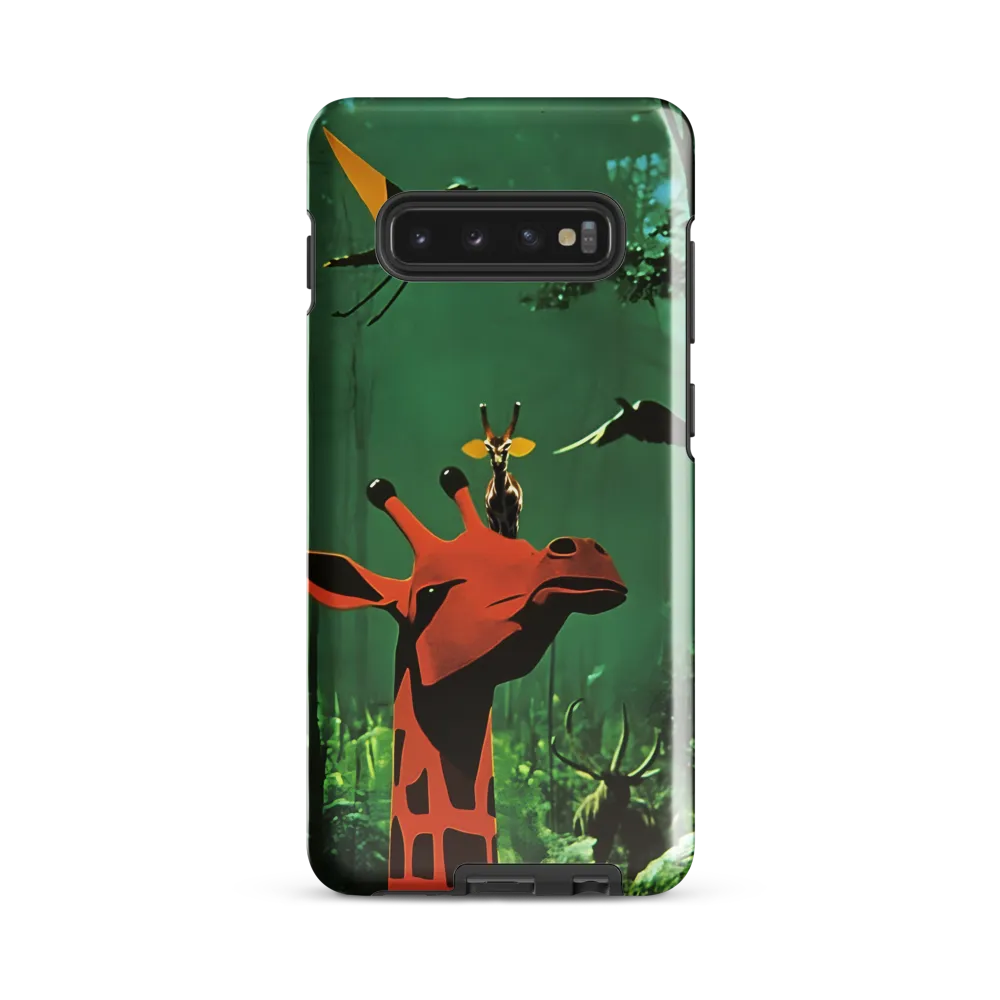 The Dreamscape of A Giraffe | Phone Case |  S10 Plus | Tough Case | Glossy