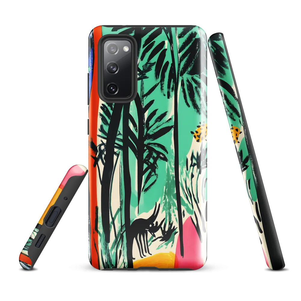 Whispers of the Jungle | Phone Case |  S20 FE | Tough Case | Glossy