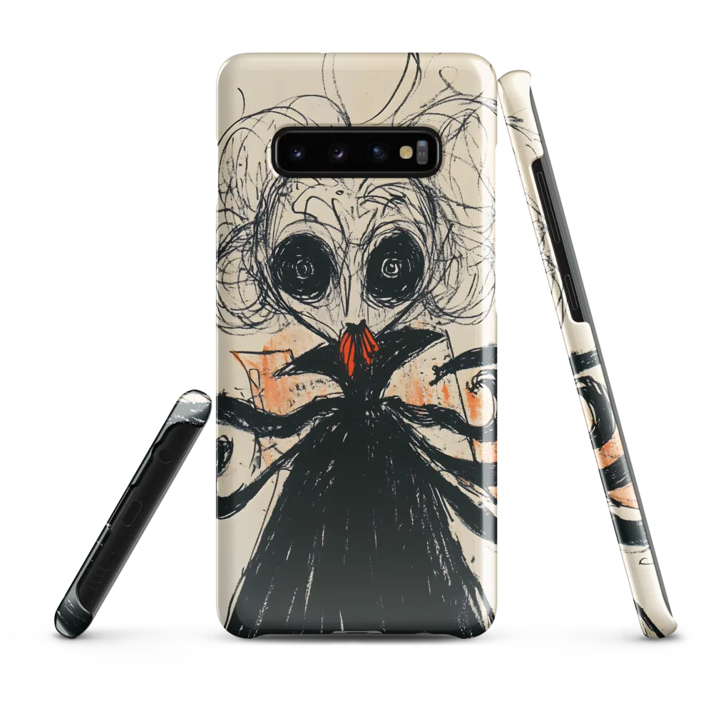 Whispers of the Unseen | Phone Case |  S10 Plus | Snap Case | Glossy