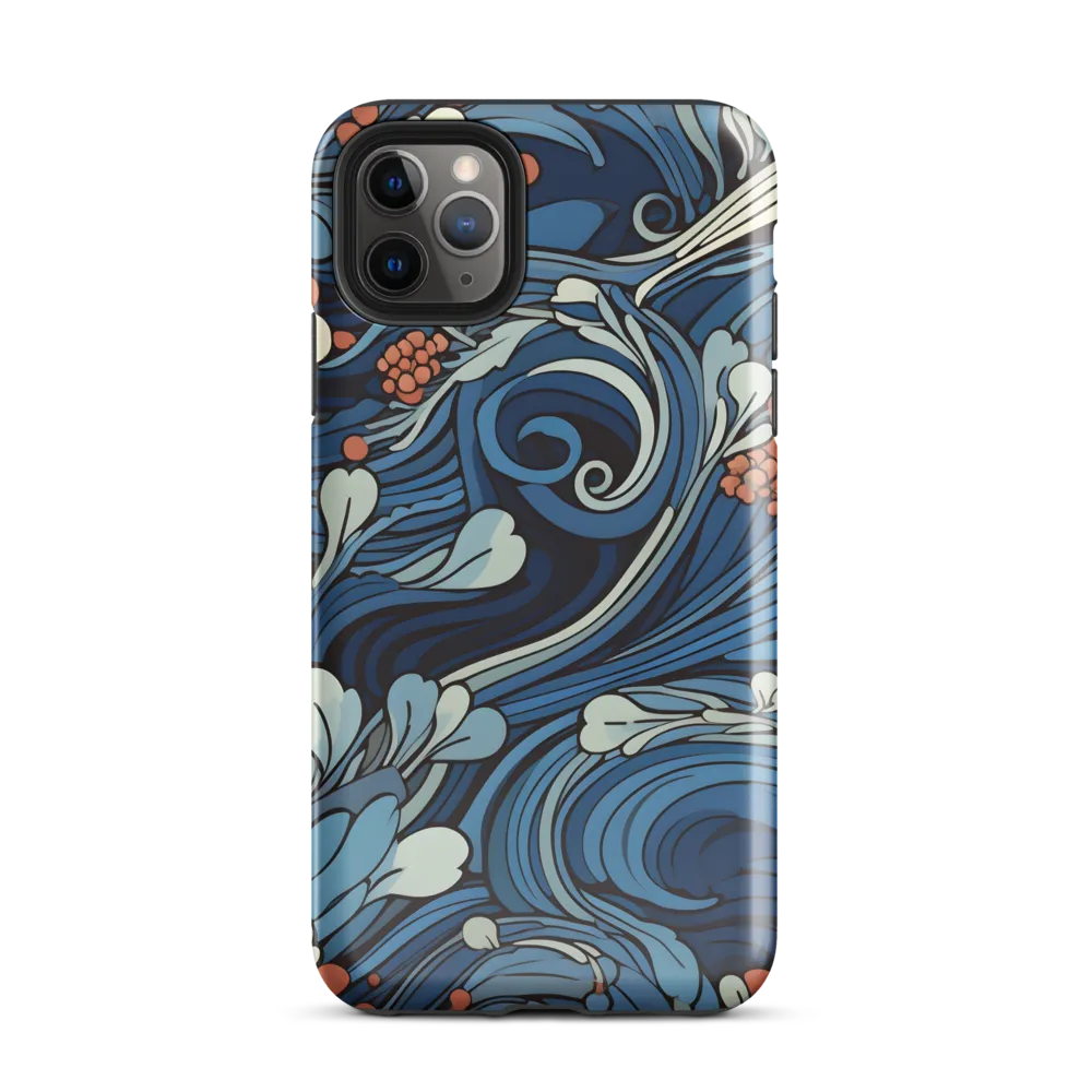 Nature's Elegance: An Oceanic Tapestry | Phone Case |  11 Pro Max | Tough Case | Glossy