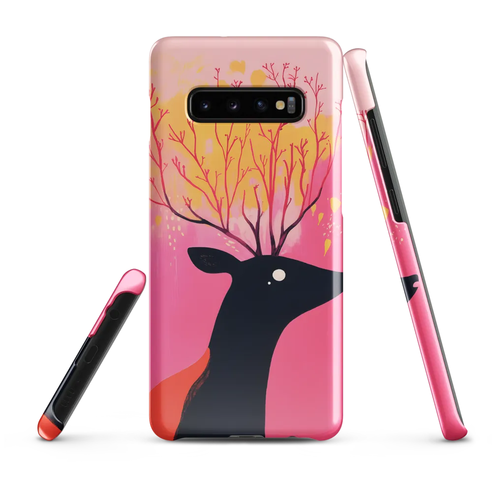 Whimsical Forest Guardian | Phone Case |  S10 Plus | Snap Case | Glossy