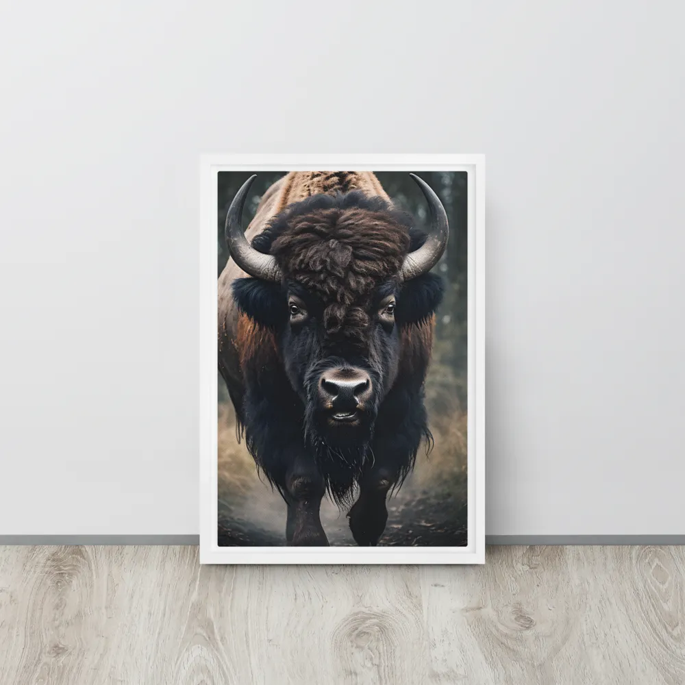 Majesty in the Wilderness | Canvas with White Frame | 12″×18″