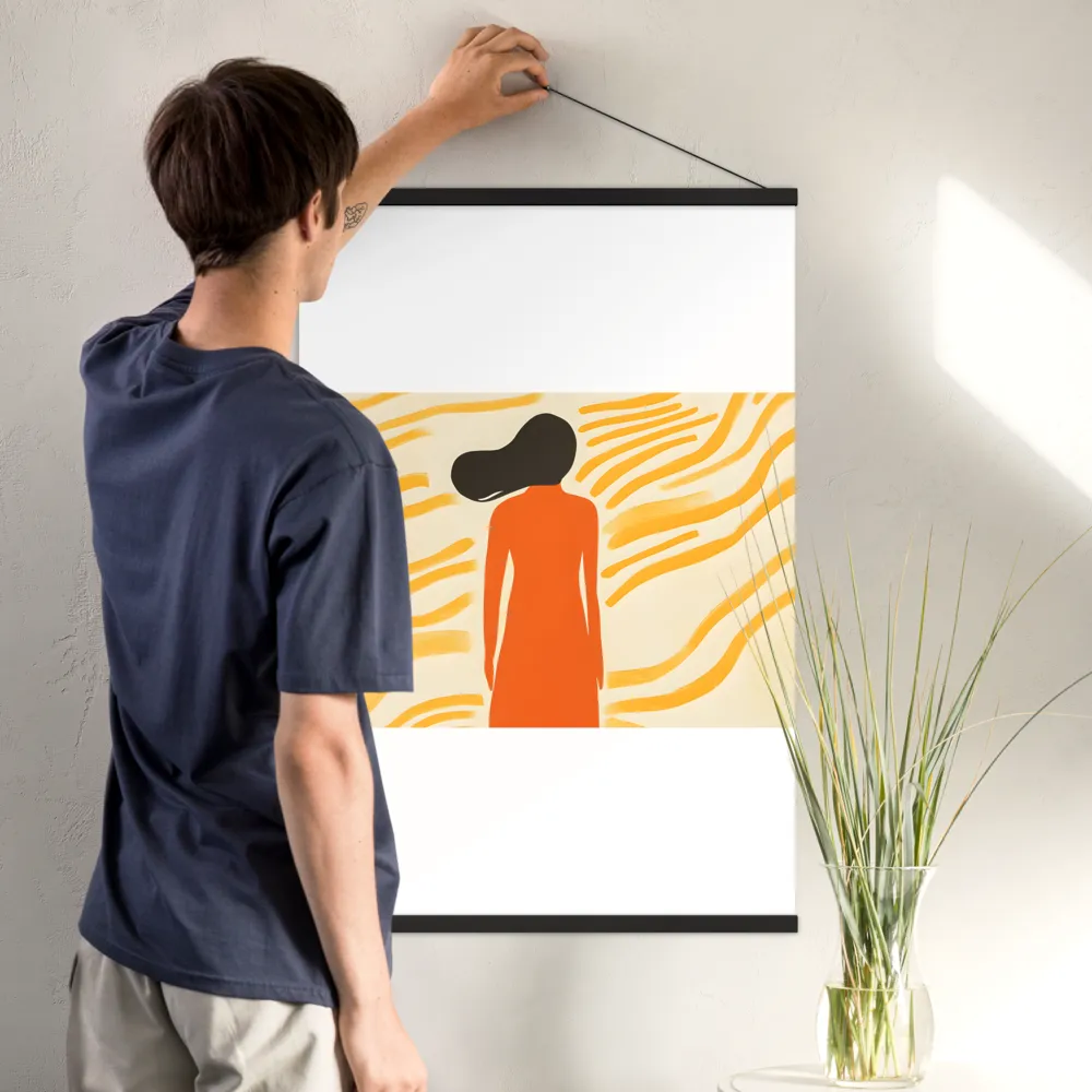 Connection to Serenity | Poster With Black Wood Hanger | 24″×36″