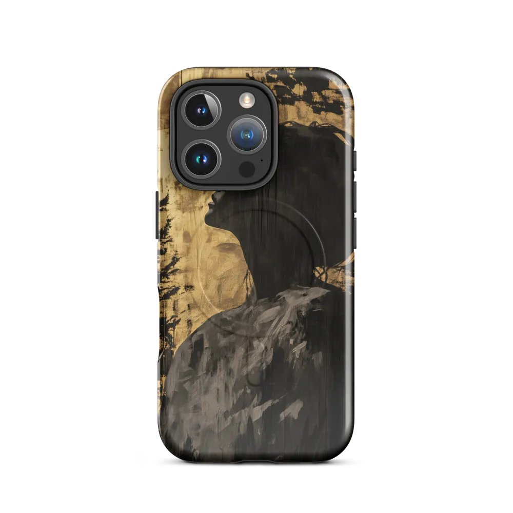 Silhouette of Contemplation | Phone Case |  16 Pro | MagSafe® Tough Case | Glossy