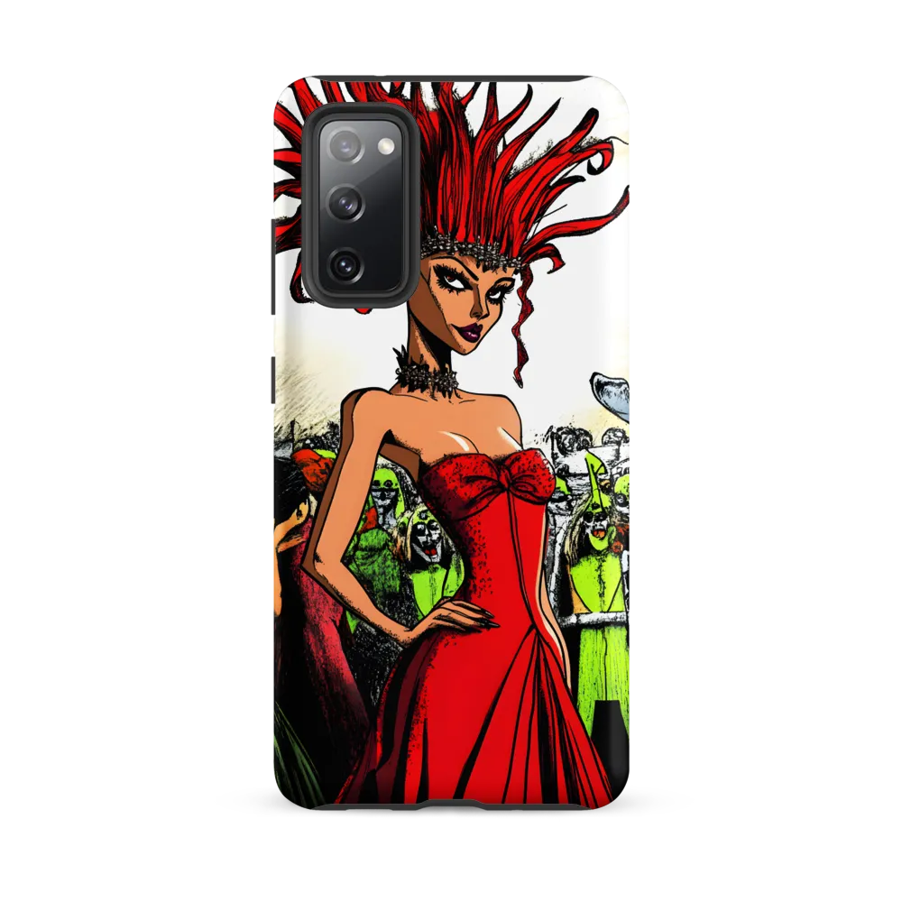 Fiery Elegance: A Fashion Statement
