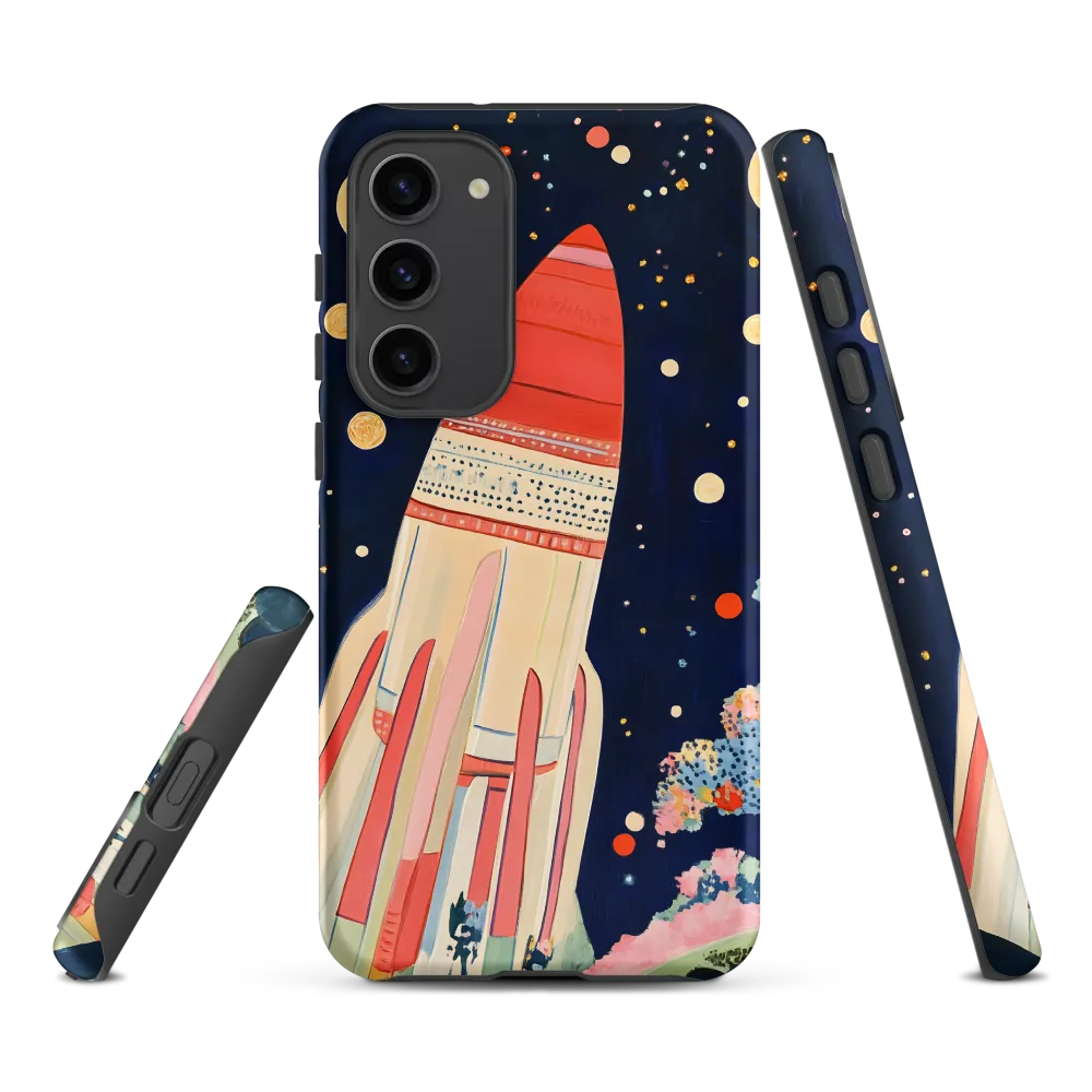 Cosmic Dreams: The Rocket's Journey