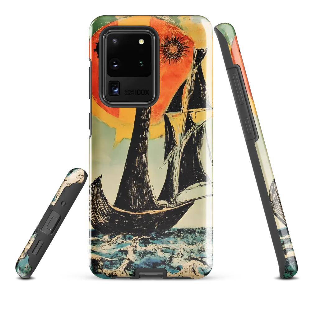 Sailing into the Surreal | Phone Case |  S20 Ultra | Tough Case | Glossy